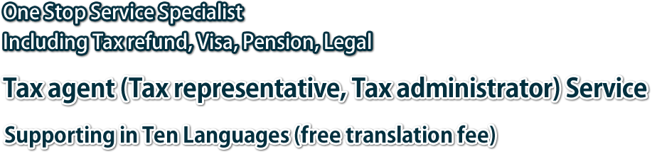 Tax agent (Tax representative)service 
